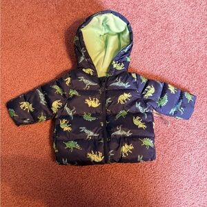 Baby Dinosaur Puffer Jacket